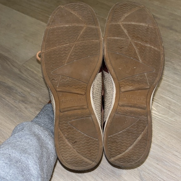 Sperry Original Yacht Boat shoes Laguna Slip on brown leather fisherman core 8 - Picture 8 of 11